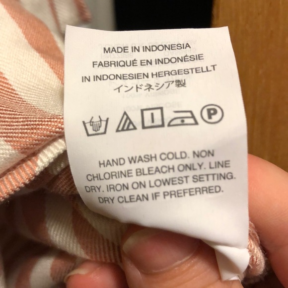 NWT MADEWELL Studio Ruffle Top - Cecilia Stripe XS - Picture 7 of 8